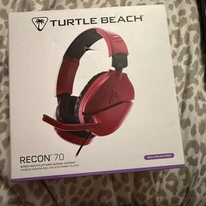 Turtle Beach Recon 70 Wired Over-Ear Headphones — Red